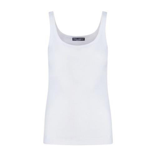 Dolce & Gabbana Sleeveless Tops White, Dam