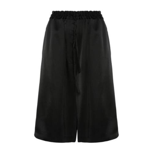 Jil Sander Long Shorts Black, Dam