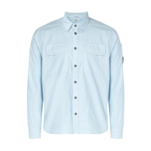 C.p. Company Casual Shirts Blue, Herr