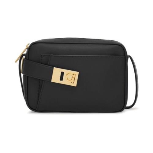 Salvatore Ferragamo Cross Body Bags Black, Dam