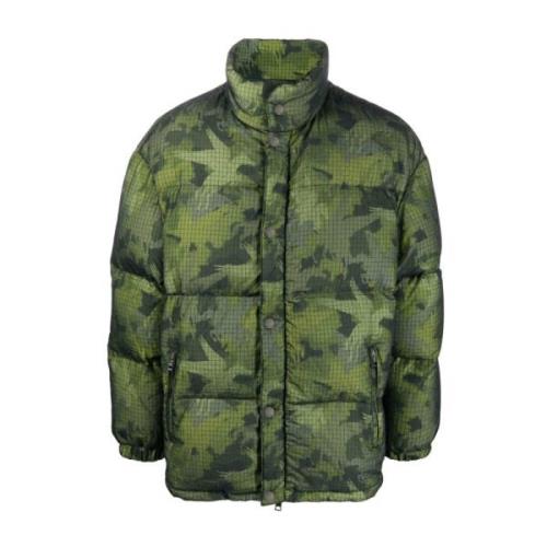 Etro Down Jackets Green, Herr