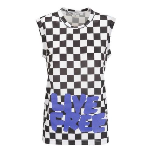 Comme des Garçons Sleeveless Tops Multicolor, Dam