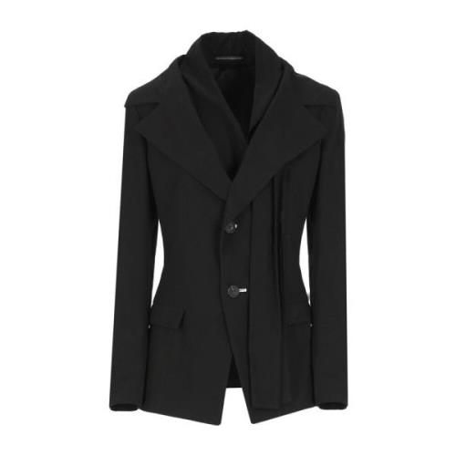 Yohji Yamamoto Blazers Black, Dam