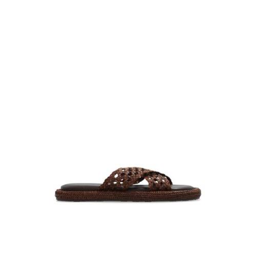 Casadei Dama Lido mules Brown, Dam