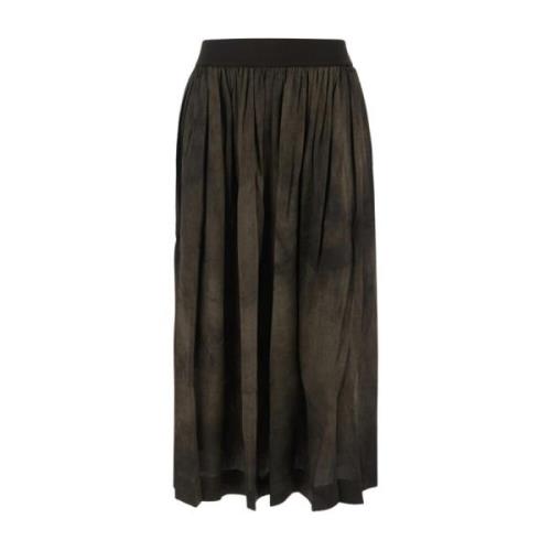 UMA Wang Midi Skirts Gray, Dam