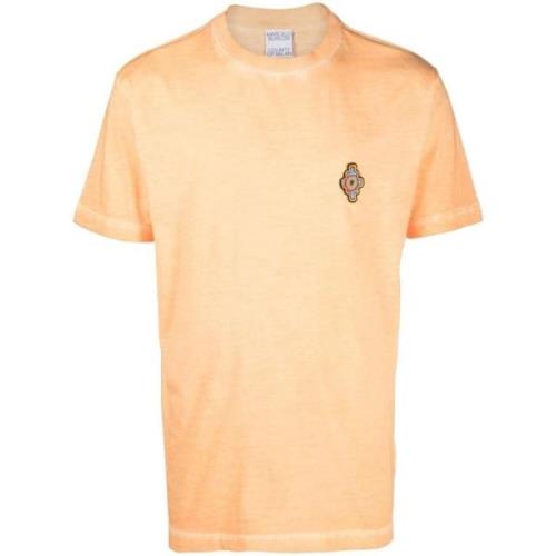 Marcelo Burlon T-Shirts Orange, Herr