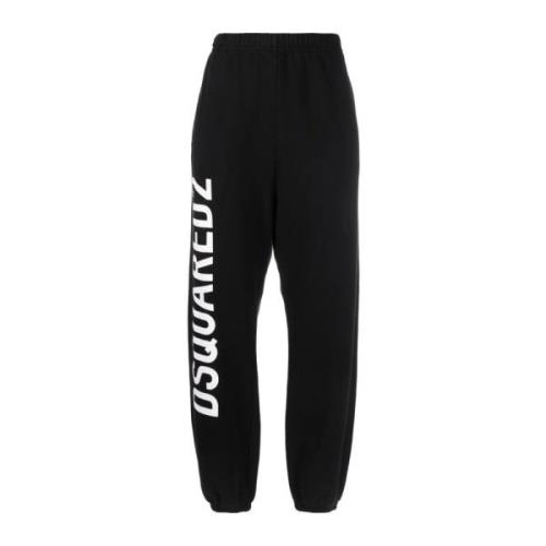 Dsquared2 Trousers Black, Dam