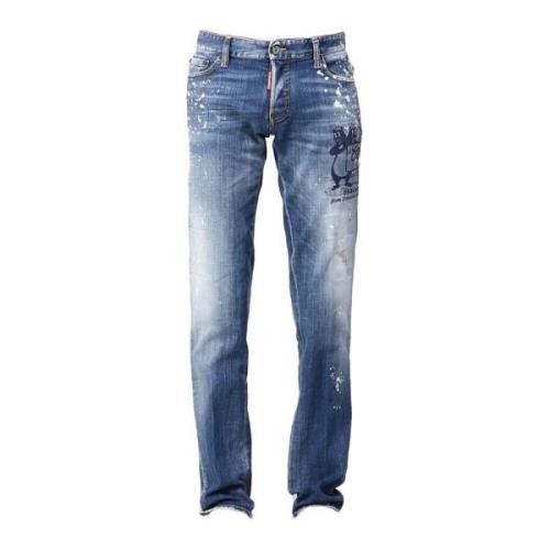 Dsquared2 Slim-fit Jeans Blue, Herr