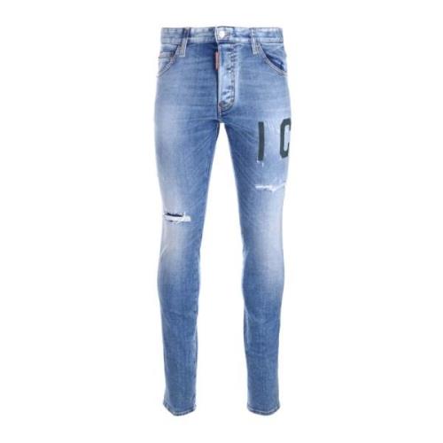 Dsquared2 Slim-fit Jeans Blue, Herr