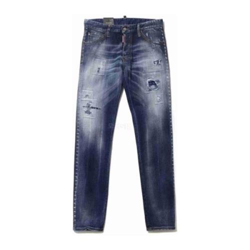 Dsquared2 Slim-fit Jeans Blue, Herr