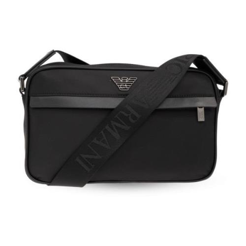 Emporio Armani samling axelväska Black, Herr