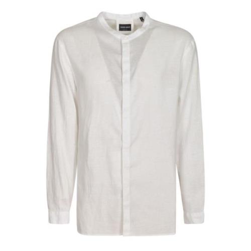 Giorgio Armani Casual Shirts White, Herr