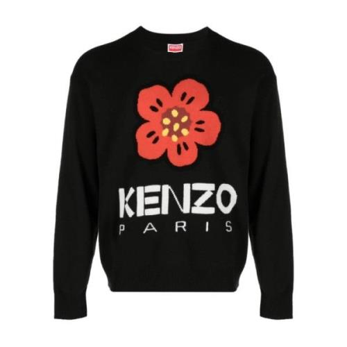 Kenzo Knitwear Black, Herr