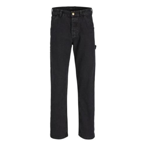 Jack & Jones Straight Jeans Black, Herr