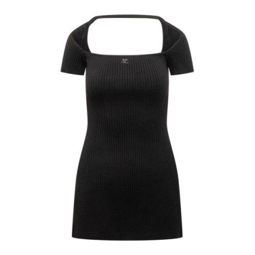 Courrèges Hyperbole Mini Klänning Black, Dam