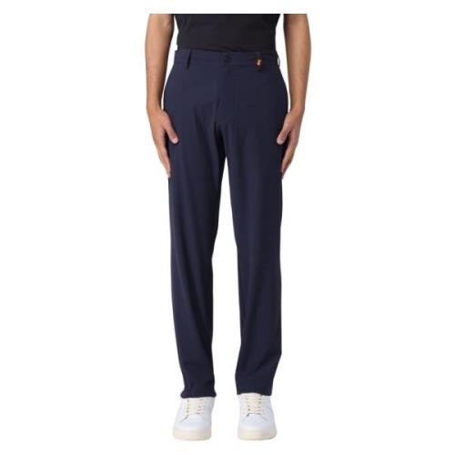 Save The Duck Slim-fit Trousers Blue, Herr