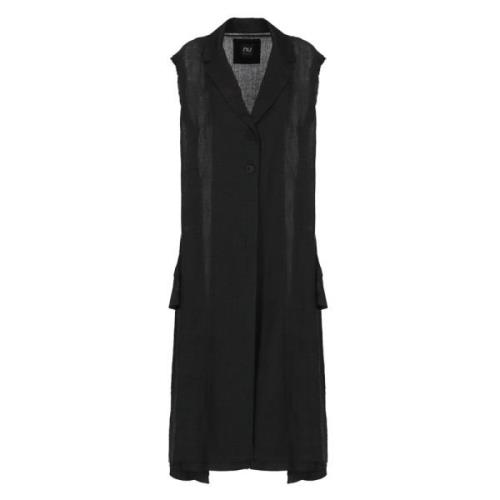 NÜ Denmark Shirt Dresses Black, Dam