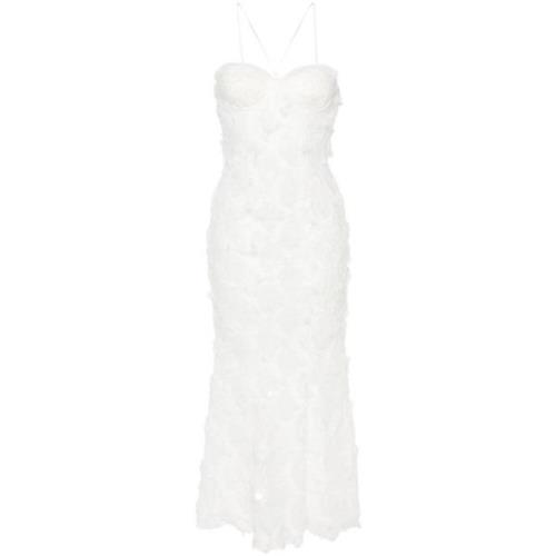 Rotate Birger Christensen Maxi Dresses White, Dam