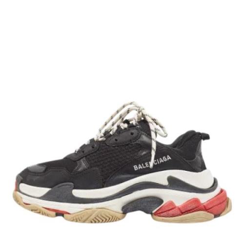 Balenciaga Vintage Pre-owned Tyg sneakers Black, Herr