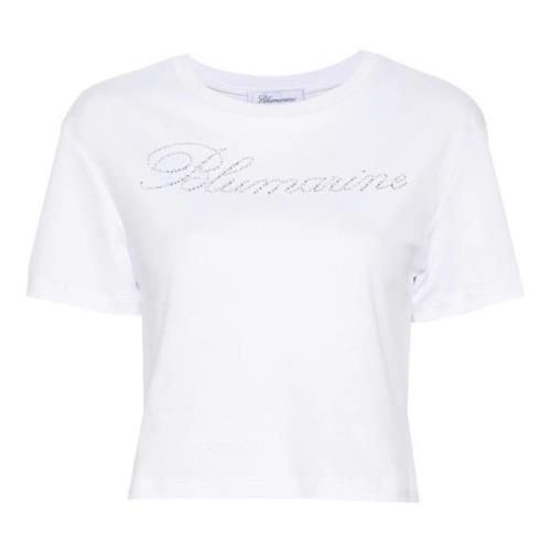 Blumarine T-Shirts White, Dam