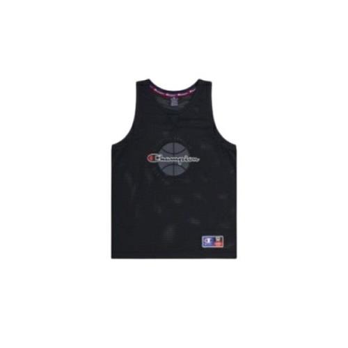 Champion Sleeveless Tops Black, Herr