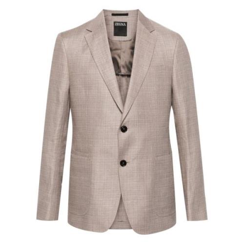 Ermenegildo Zegna Blazers Beige, Herr