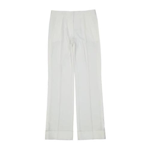 Blanca Vita Wide Trousers White, Dam