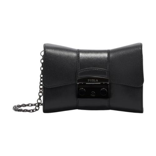 Furla Cross Body Bags Black, Dam