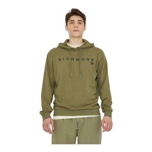 John Richmond Sweatshirts Hoodies Green, Herr