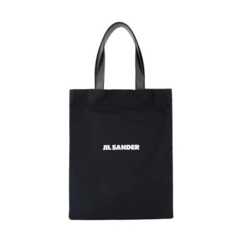 Jil Sander Bomull handvskor Black, Dam