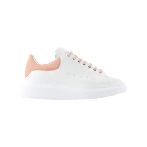 Alexander McQueen Laeder sneakers White, Dam