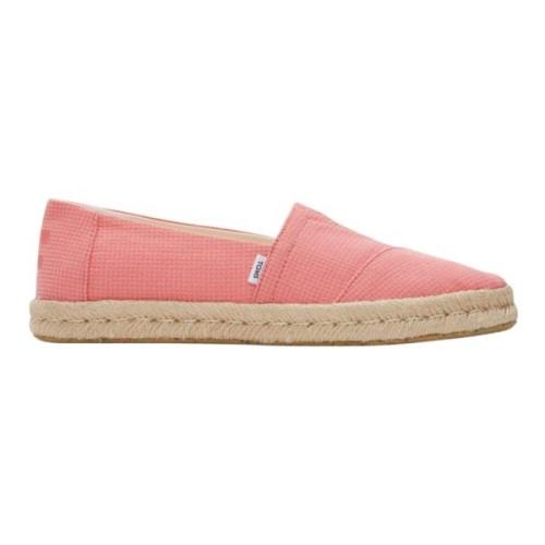 Toms Rope 2.0 Loafers Rosa Pink, Dam