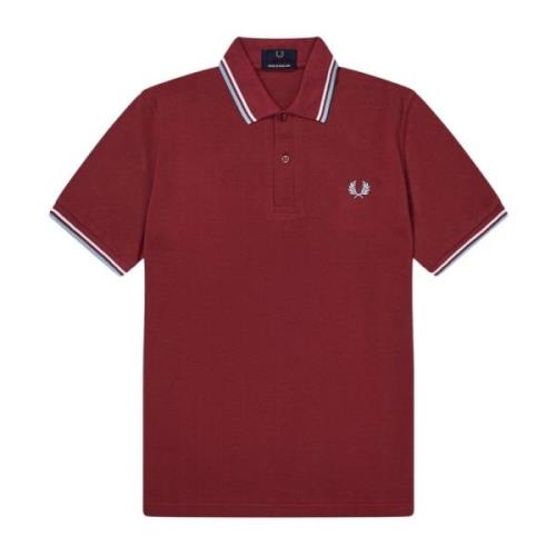 Fred Perry Polo Shirts Red, Herr