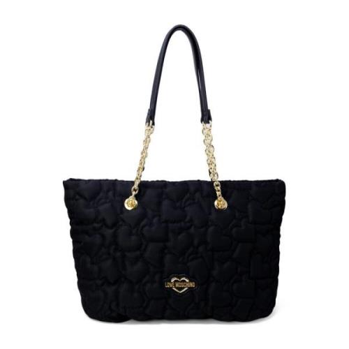 Moschino Handbags Black, Dam