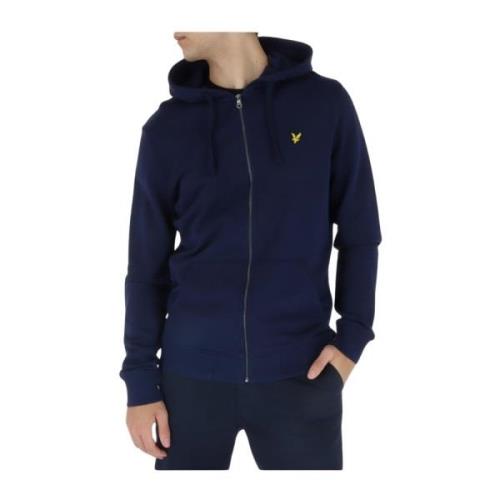 Lyle & Scott Sweatshirts Blue, Herr