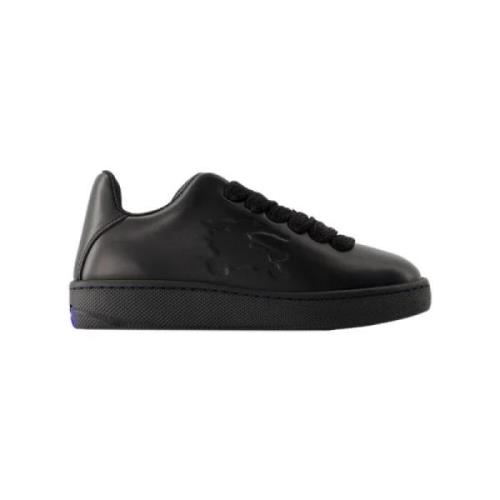 Burberry Vintage Pre-owned Laeder sneakers Black, Dam