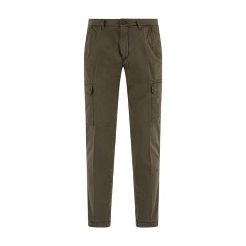 40Weft Slim-fit Trousers Green, Herr