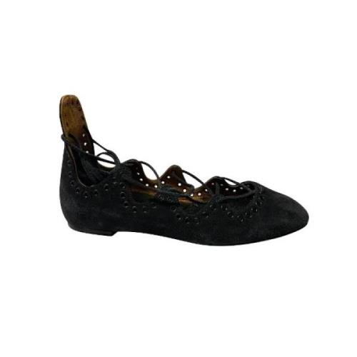 Isabel Marant Pre-owned Pre-owned Mocka lgskor Black, Dam