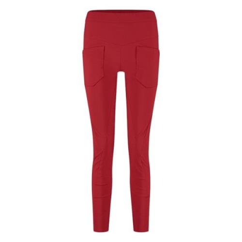 Jane Lushka Skinny Trousers Red, Dam