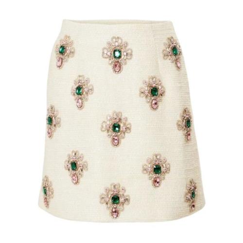 Carolina Herrera Skirts Beige, Dam