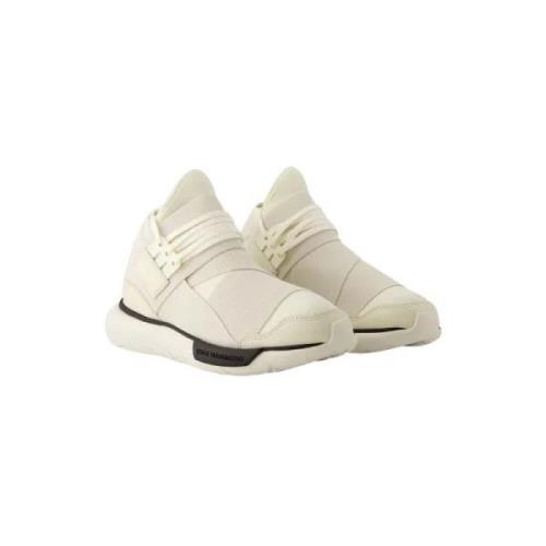 Yohji Yamamoto Pre-owned Pre-owned Laeder sneakers Beige, Dam