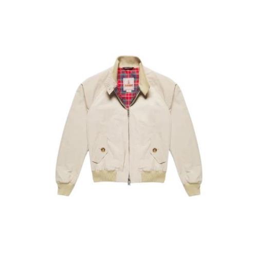 Baracuta Bomber Jackets Beige, Dam