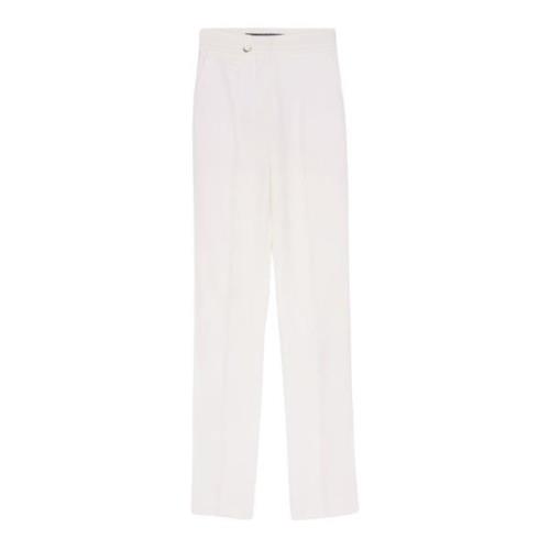 Jacquemus Trousers White, Dam