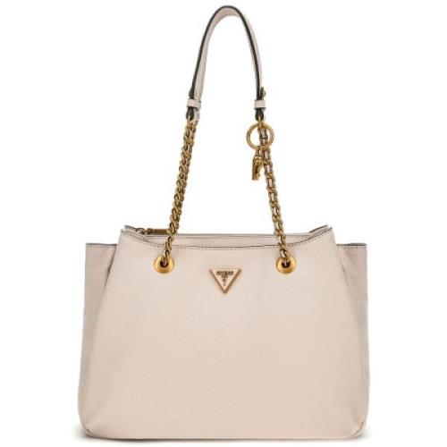 Guess Handbags Beige, Dam