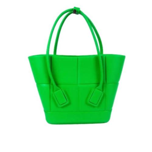 Bottega Veneta Vintage Pre-owned Tyg totevskor Green, Dam