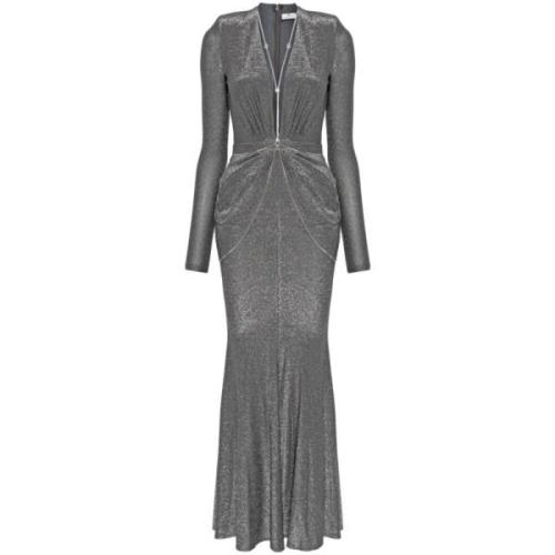 Elisabetta Franchi Dresses Gray, Dam