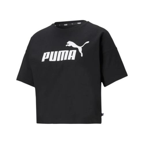 Puma T-Shirts Black, Dam