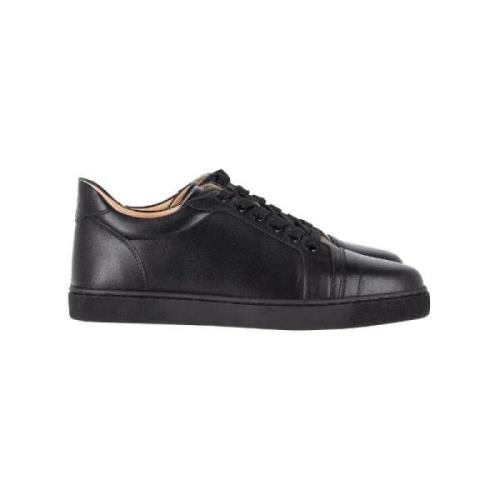 Christian Louboutin Pre-owned Pre-owned Laeder sneakers Black, Dam