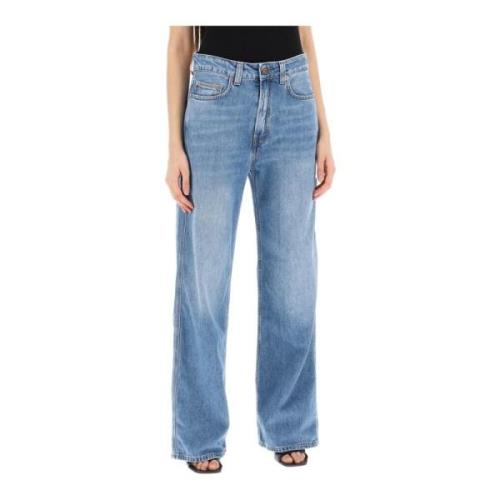 Haikure Straight Jeans Blue, Dam