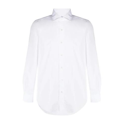 Finamore Formal Shirts White, Herr